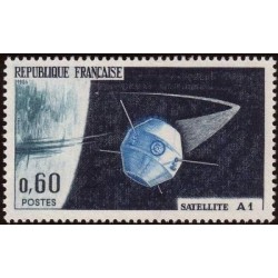 Timbre France Yvert No 1465 Satellite A1
