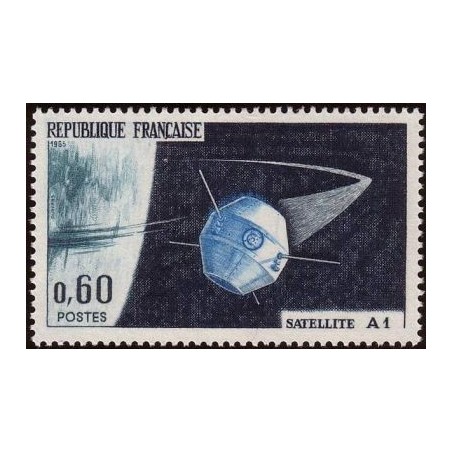 Timbre France Yvert No 1465 Satellite A1