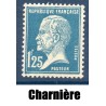 Timbre France Yvert No 180 Pasteur 1.25 Fr bleu neuf * avec trace de charnière