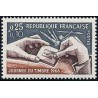 Timbre France Yvert No 1477 Journée du timbre, gravure d'un poinçon