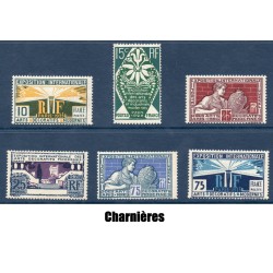 Timbre France Yvert No 210-215 Arts décoratifs neuf * avec trace de charnière