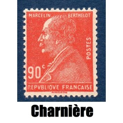 Timbre France Yvert No 243 Marcelin berthelot neuf * avec trace de charnière