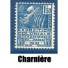 Timbre France Yvert No 273 Exposition coloniale Bleu neuf * avec trace de charnière