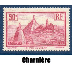 Timbre France Yvert No 290 Le puy en velay neuf * avec trace de charnière