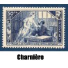 Timbre France Yvert No 307 Chomeurs Intellectuels neuf * avec trace de charnière