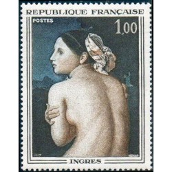 Timbre France Yvert No 1530 Ingres, La Baigneuse