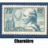 Timbre France Yvert No 313 François pilâtre de Rozier neuf * avec trace de charnière