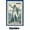 Timbre France Yvert No 314 Rouget de Lisle neuf * avec trace de charnière