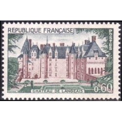 Timbre France Yvert No 1559 Chateau de Langeais