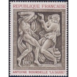 Timbre France Yvert No 1569 Antoine Bourdelle, La Danse