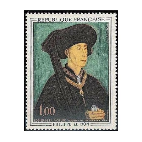 Timbre France Yvert No 1587 Philippe le Bon, duc de Bourgogne