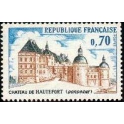 Timbre France Yvert No 1596 Chateau de Hautefort