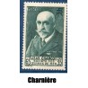 Timbre France Yvert No 377 Jean Charcot neuf * avec trace de charnière