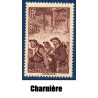 Timbre France Yvert No 390 Mineurs neuf * avec trace de charnière