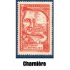 Timbre France Yvert No 442 Gregoire de Tours neuf * avec trace de charnière