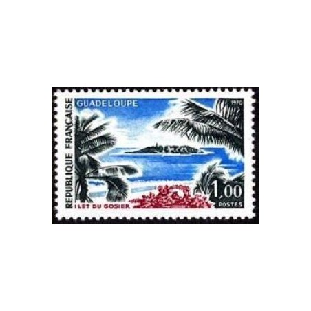 Timbre France Yvert No 1646 Guadeloupe, ilet du Gosier