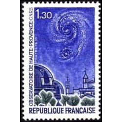 Timbre France Yvert No 1647 Observatoire de Haute-Provence