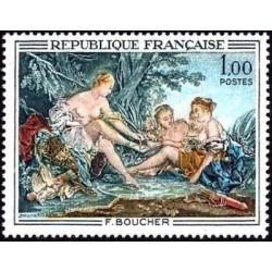 Timbre France Yvert No 1652 Boucher, Diane au retour de la chasse