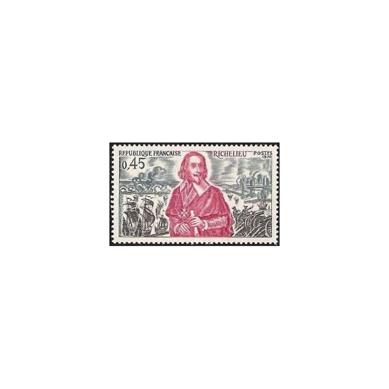 Timbre France Yvert No 1655 Richelieu