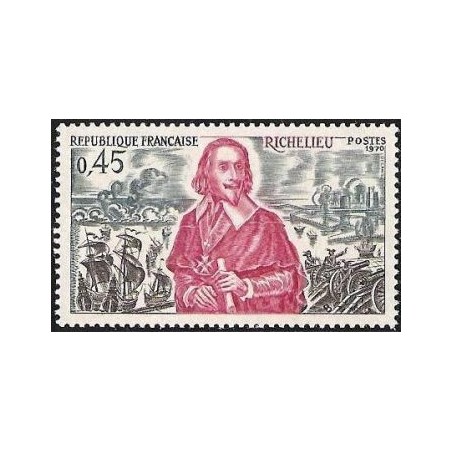 Timbre France Yvert No 1655 Richelieu