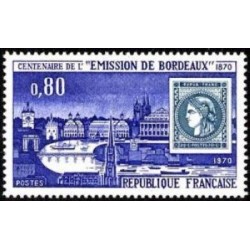 Timbre France Yvert No 1659 Emission de Bordeaux, centenaire