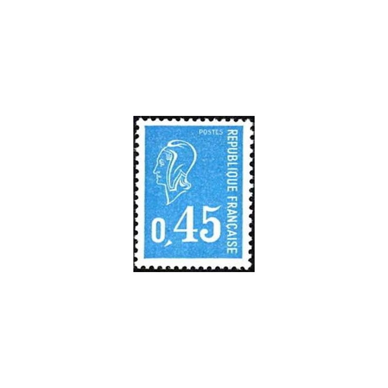 Timbre France Yvert No 1663 Type Marianne de Béquet