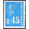 Timbre France Yvert No 1663 Type Marianne de Béquet