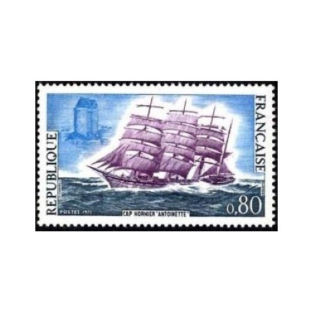 Timbre France Yvert No 1674 Cap-Hornier Antoinette