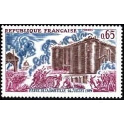 Timbre France Yvert No 1680 Prise de la Bastille