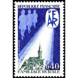 Timbre France Yvert No 1682 Aide familiale rurale