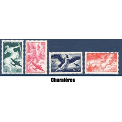 Timbres France Poste Aérienne Yvert 16-19  Série mythologie neufs* avec trace de charnière