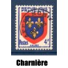 Timbre France Préoblitérés Yvert 105 armoirie de l'Anjou neuf* avec trace de charnière