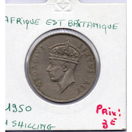 Afrique est britannique 1 shilling 1950 Sup KM 31 pièce de monnaie