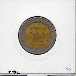 Etats Afrique Ouest 200 francs 2005 TTB KM 14 pièce de monnaie