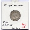 Afrique du sud 6 pence 1936 sup- KM 16.2 pièce de monnaie