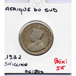 Afrique du sud 1 shilling 1932 B KM 17.3 pièce de monnaie