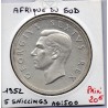 Afrique du sud 5 shillings 1952 TTB KM 41 pièce de monnaie