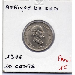 Afrique du sud 10 cents 1976 Sup KM 94 pièce de monnaie
