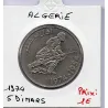 Algérie 5 dinars 1974 Sup KM 108 pièce de monnaie
