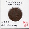 Achen 12 Heller 1794 TB KM 51 pièce de monnaie