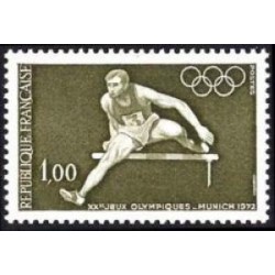 Timbre France Yvert No 1722 Munich, jeux olympiques