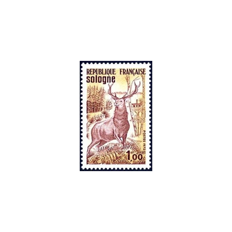 Timbre France Yvert No 1725 Sologne