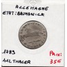 Brunswick-Wolfenbuttel 1/12 thaler 1789 TTB- KM 1000 pièce de monnaie