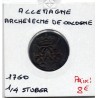 Archevêché Cologne 1/4 stuber 1760 TB KM 135 pièce de monnaie