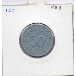 Gotha 50 pfennig porcelaine 1920 TTB KM - pièce de monnaie