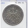 Prusse 5 mark 1900 A TTB- KM 523 pièce de monnaie