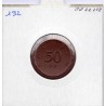 Saxe 50 pfennig porcelaine 1921 Sup KM - pièce de monnaie