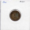 Allemagne 5 pfennig 1874 E TTB KM 3 pièce de monnaie