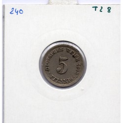 Allemagne 5 pfennig 1913 A TTB KM 11 pièce de monnaie