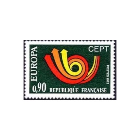 Timbre France Yvert No 1753 Europa, Cor postal